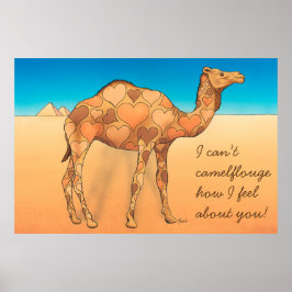 Póster Camelflouge