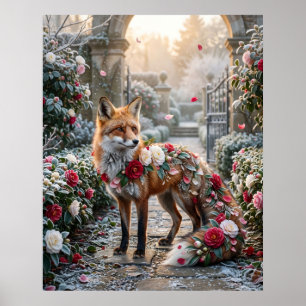 Poster Camélia Jardim Graça Fox