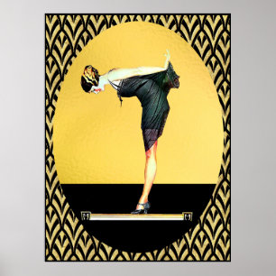 Poster Cameo Art Deco