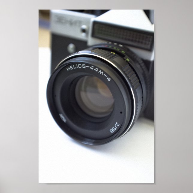 Póster Câmera de filmagem antiga (Frente)