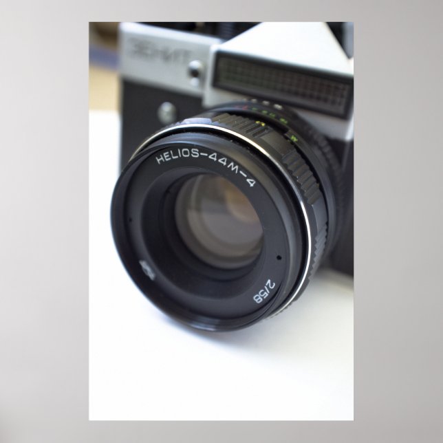 Póster Câmera de filmagem antiga (Frente)