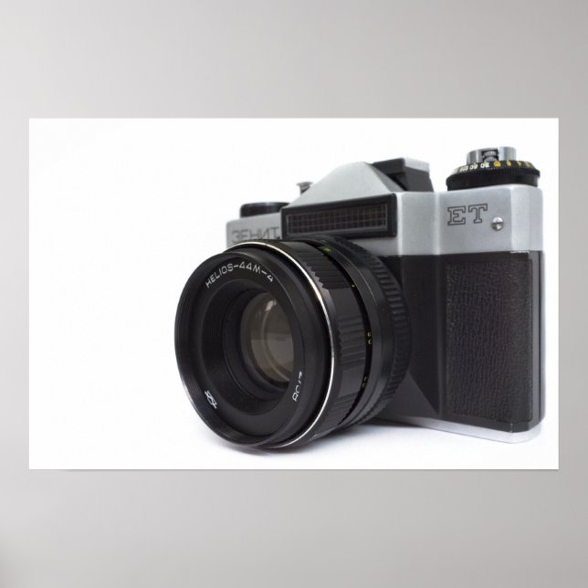 Poster Câmera de filmagem antiga (Frente)