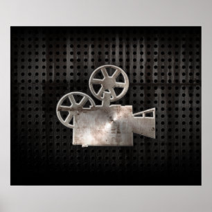 Póster Câmera de filme áspera