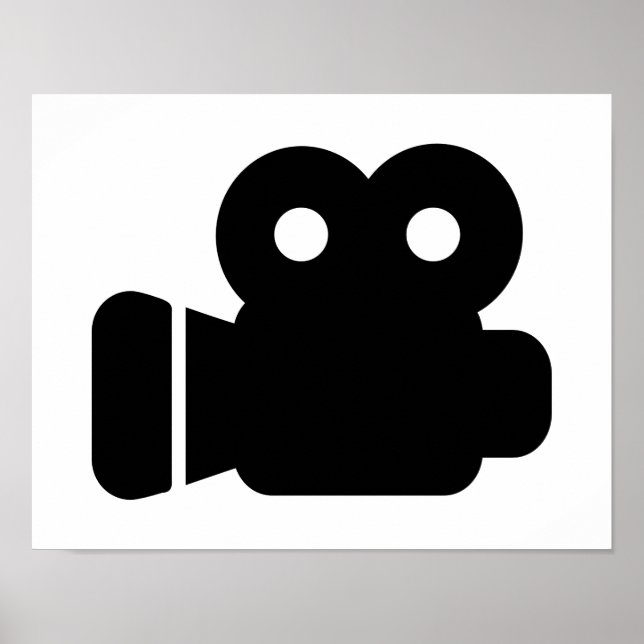 Póster Câmera de filmes (Frente)