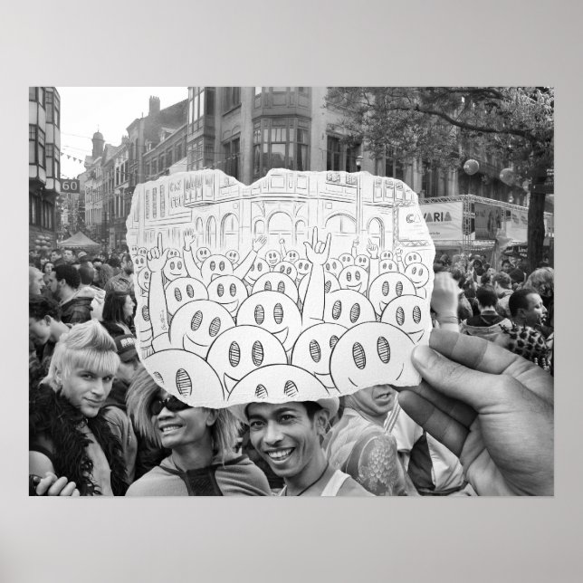 Póster Câmera De Lápis - (Frente)