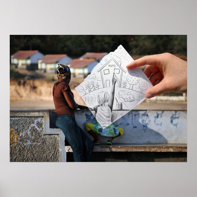 Poster Câmera De Lápis - Início (Frente)