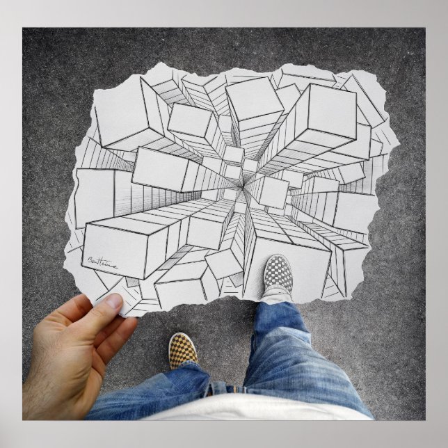 Póster Câmera De Lápis - Vertigens (Frente)