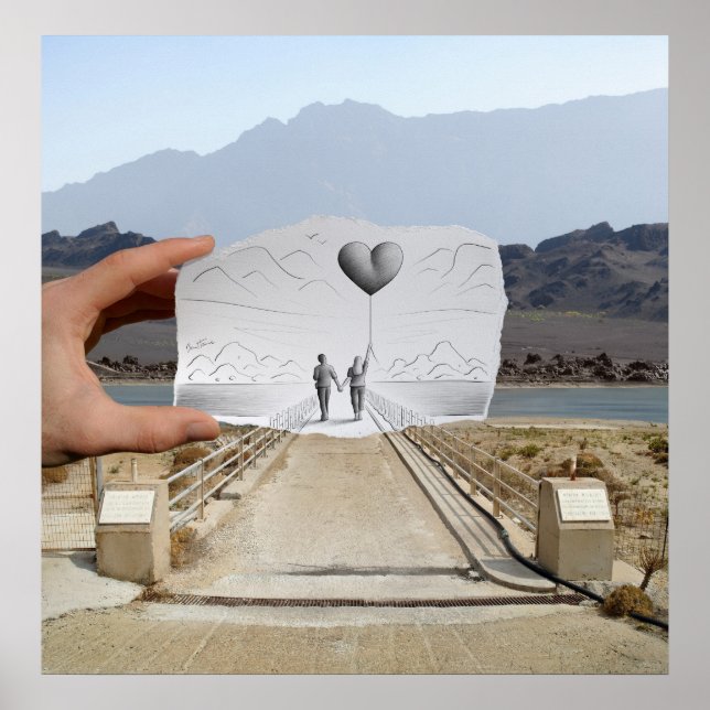 Póster Câmera De Lápis Vs - Amantes (Frente)