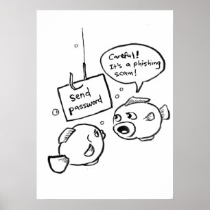 Poster Câmera de Phishing