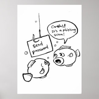 Poster Câmera de Phishing