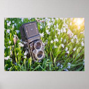 Póster Câmera de Rolleiflex
