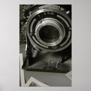 Póster Câmera do vintage
