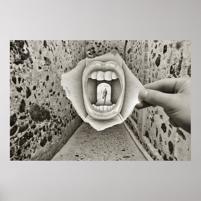 Póster Câmera Pencil Vs - Boca (Frente)