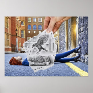 Poster Câmera Pencil Vs - Coroa