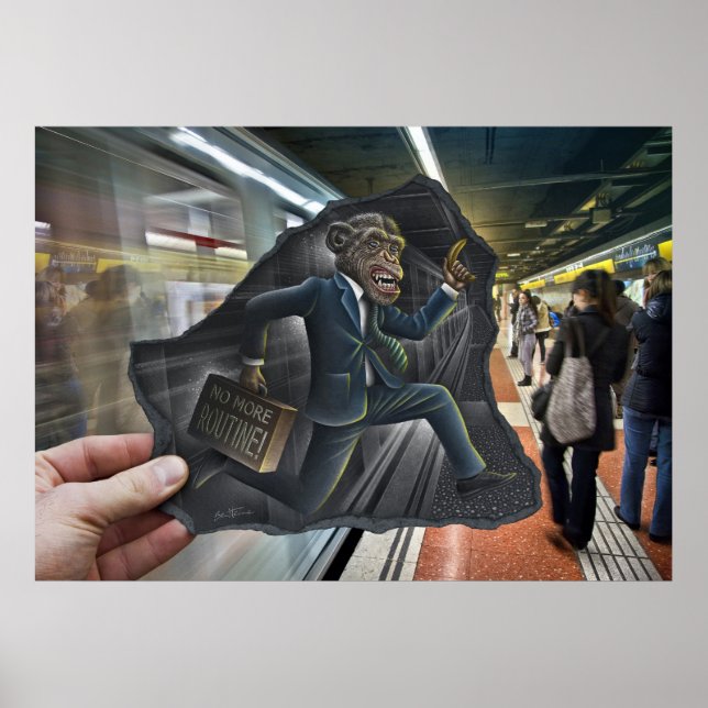 Poster Câmera Pencil Vs - Sem Mais Rotina (Frente)