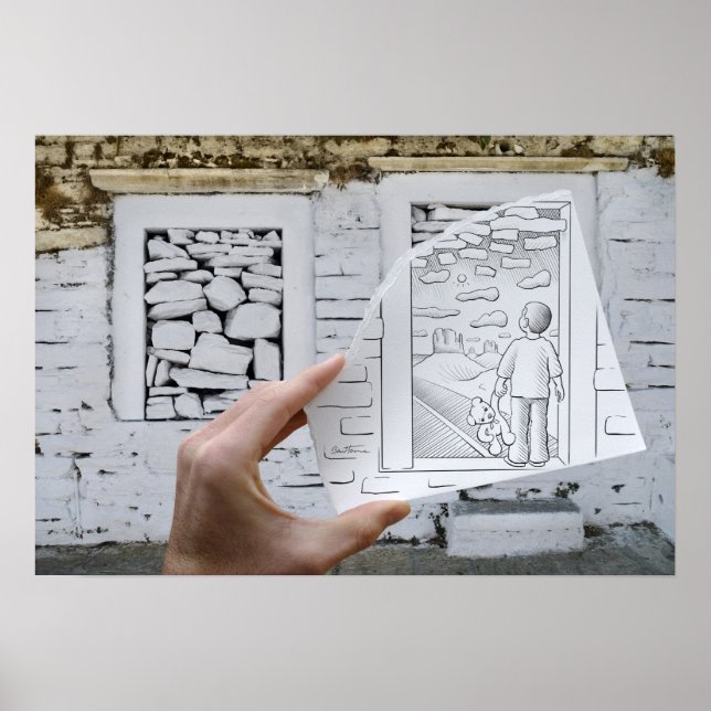 Póster Câmera Pencil Vs - Sonho Infantil (Frente)