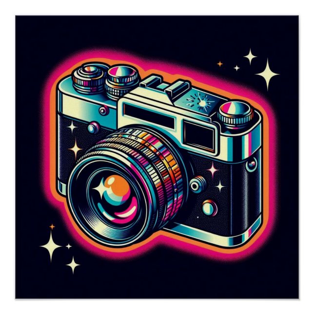 Póster Camera poster. (Frente)