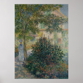 Poster Camille Monet em Garden Argenteuil