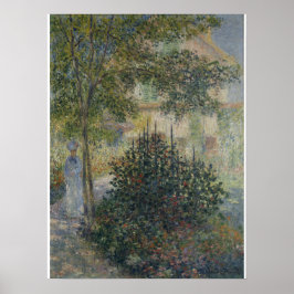 Poster Camille Monet no Jardim