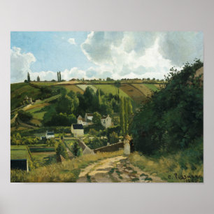 Póster Camille Pissarro - monte de Jalais, Pontoise