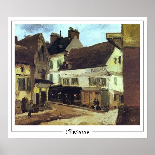 Poster Camille Pissarro Zedign Cartaz de Arte #179 (Frente)