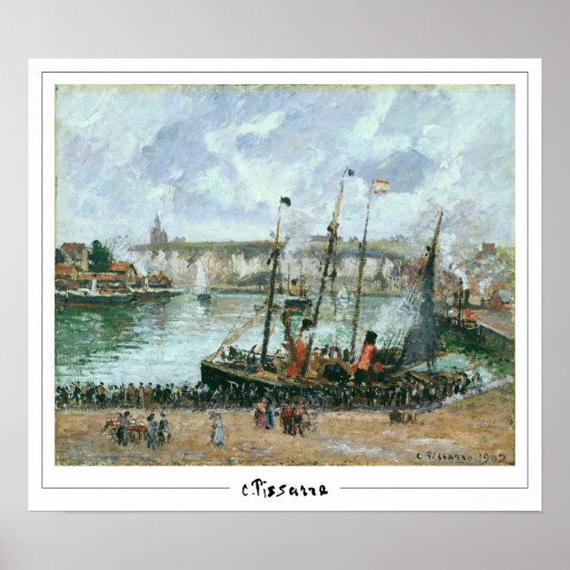 Poster Camille Pissarro Zedign Cartaz de Arte #349 (Frente)