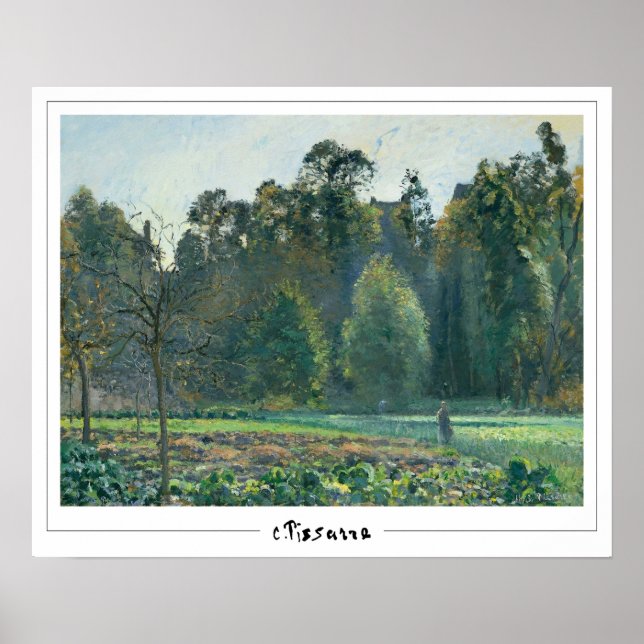 Poster Camille Pissarro Zedign Cartaz de Arte #514-2 (Frente)