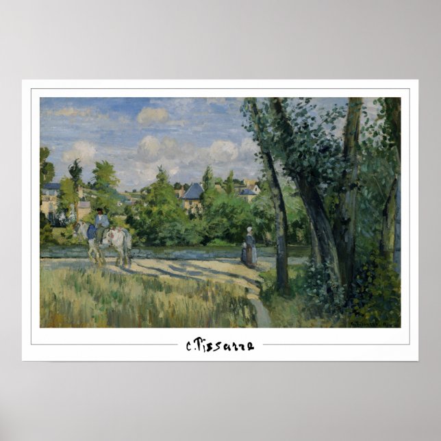 Poster Camille Pissarro Zedign Cartaz de Arte #9-2 (Frente)