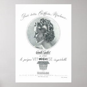 Póster Camilo GUILLOT (anúncio francês do vintage)