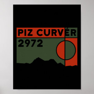 Poster Caminhada de Ciclismo de Montanha no Monte Piz Cur