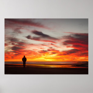 Poster Caminhada do por do sol