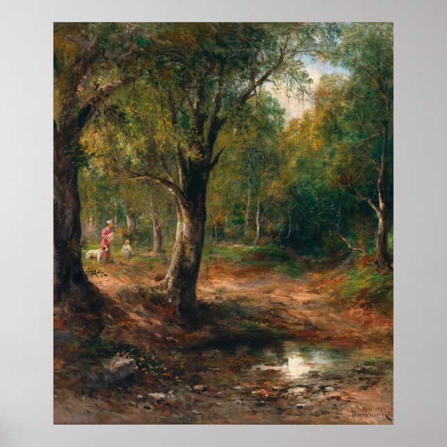 Poster Caminhada na Floresta - Emil Barbarini (Frente)