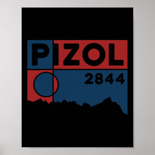 Poster Caminhada nos Cinco Lagos do Monte Pizol Ciclismo