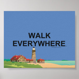 Poster Caminhada SUPERIOR em toda parte
