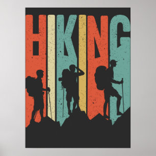 Poster Caminhando Com A Camisa De Aventura Prevista, Cami