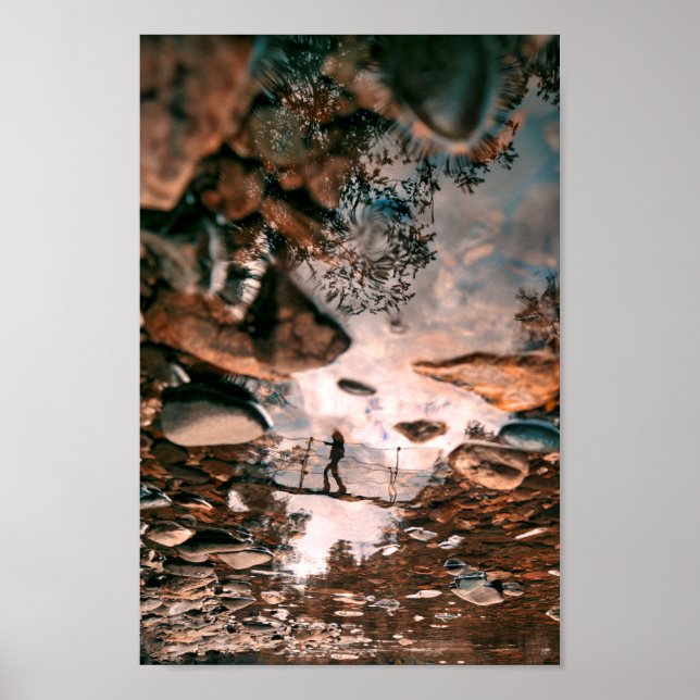 Poster Caminhando na Água (Frente)