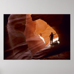 Póster Caminhando na seção de Corkscrew de Antelope