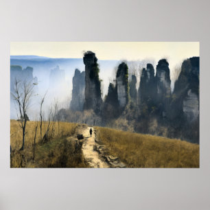Poster Caminhando pelas Flutas do Diabo