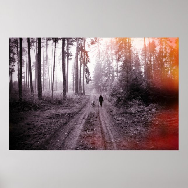 Poster caminhando pelos cães (Frente)