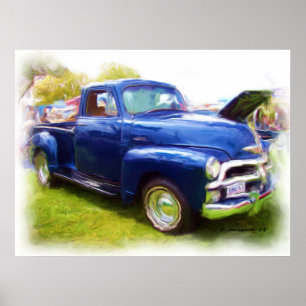 Poster Caminhão 1949 de Chevy