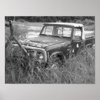 Poster Caminhão Antigo