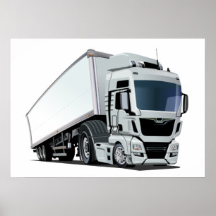 Poster Caminhão de animação