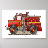Caminhão de salvamento do bombeiro