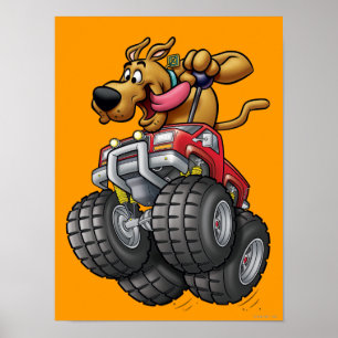 Poster Caminhão do Doo-Monstro de Scooby
