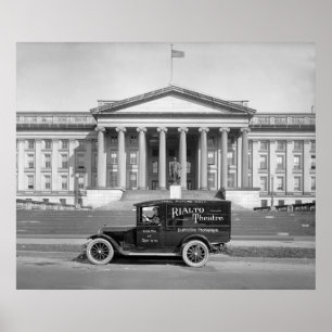 Póster Caminhão do Painel do Teatro Rialto: 1920