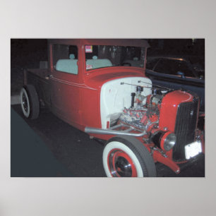 Póster Caminhão e Motor Clássicos