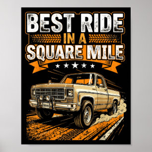 Poster Caminhão Squarebody