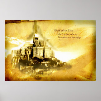 Póster Caminhe Sobre Zion