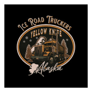PÓSTER CAMINHEIRO DE GELO - ALASKA