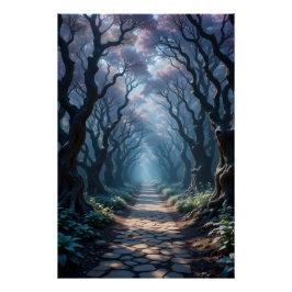 Póster Caminho da Floresta Encantada